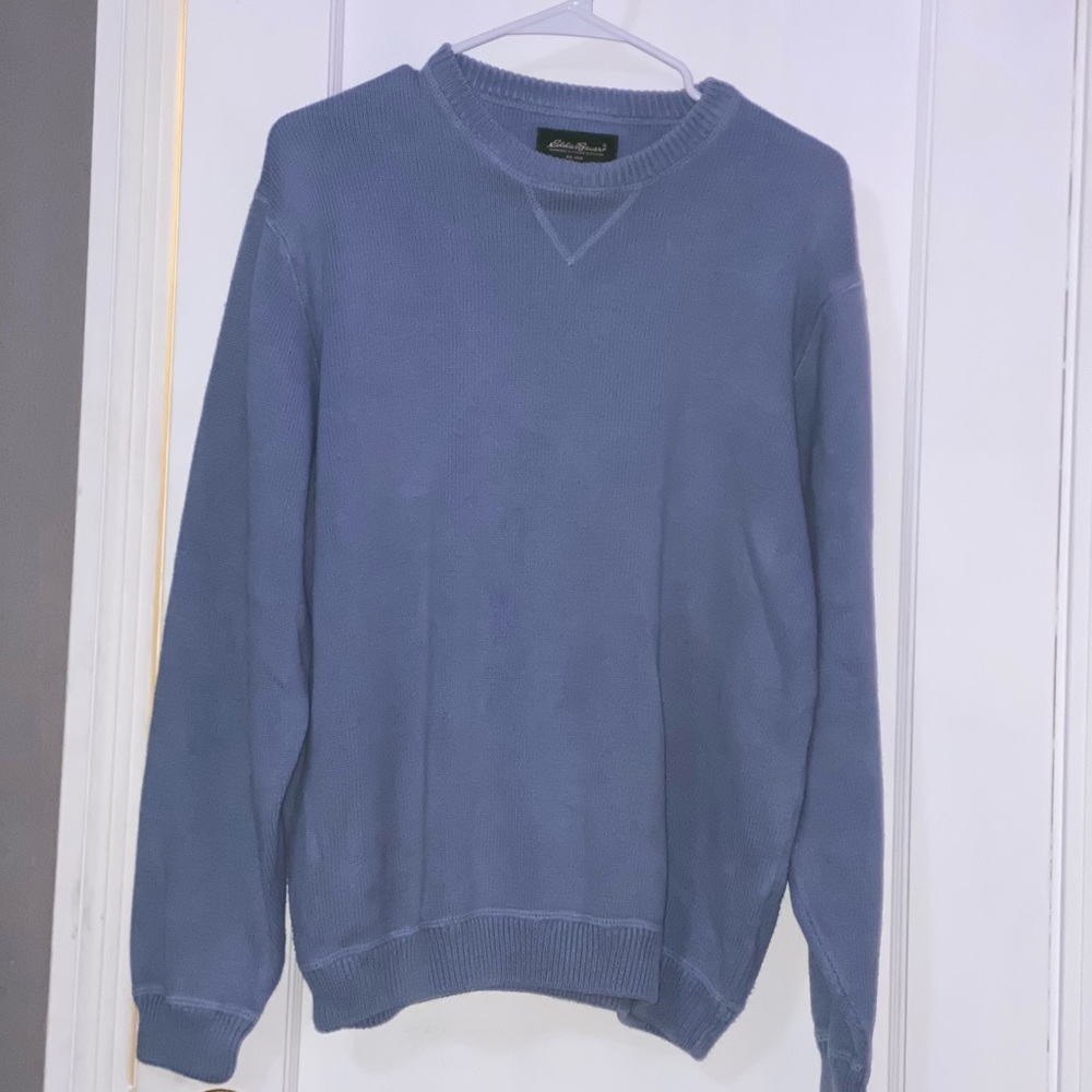 Eddie Bauer Light Blue Crewneck Sweater